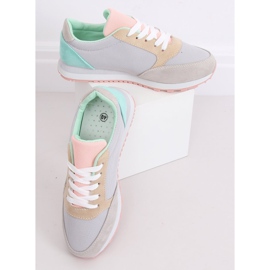 Multicolore BL191P Scarpe sportive grigie grigio 1