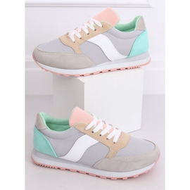 Multicolore BL191P Scarpe sportive grigie grigio 2