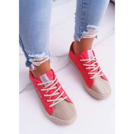 Cross Jeans Sneakers da donna rosa CrossJeansDD2R4096 2