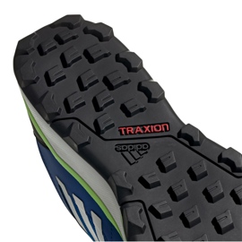 Scarpe Adidas Terrex Agravic Trail M EF6858 blu 4