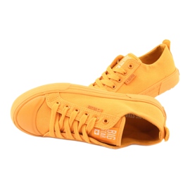 Sneakers gialle Big Star FF274A086 allacciate giallo 5