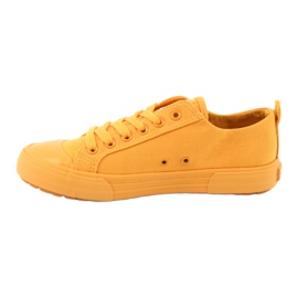 Sneakers gialle Big Star FF274A086 allacciate giallo 2