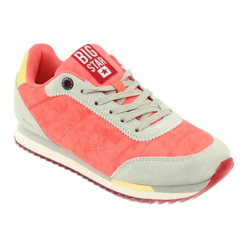Big star ff 274873 scarpe sportive arancione/grigia arancia 1