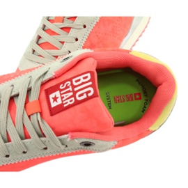 Big star ff 274873 scarpe sportive arancione/grigia arancia 5