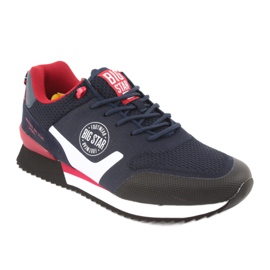 Scarpe sportive Big Star FF 174205 bianco rosso blu navy 1