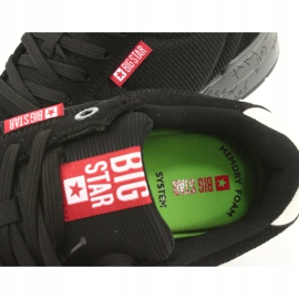Scarpe sportive Big Star FF 174207 bianco nero 4