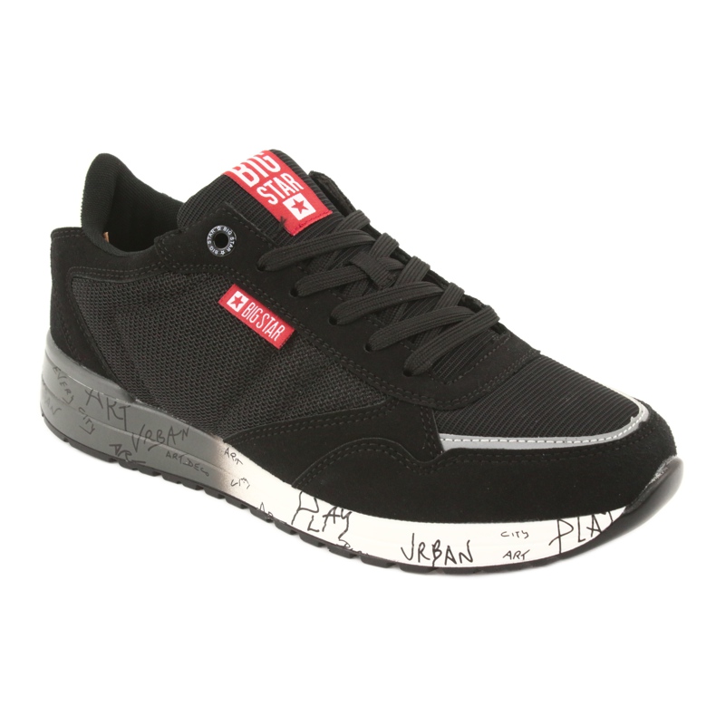 Scarpe sportive Big Star FF 174207 bianco nero 1