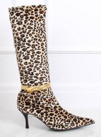 Stivali di leopardo Pantera B36025-L02 marrone 2