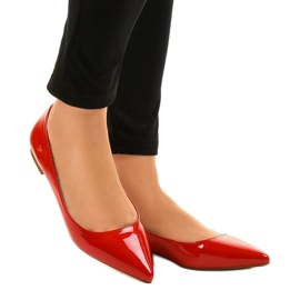 Ballerine laccate rosse MM5018 rosso 1