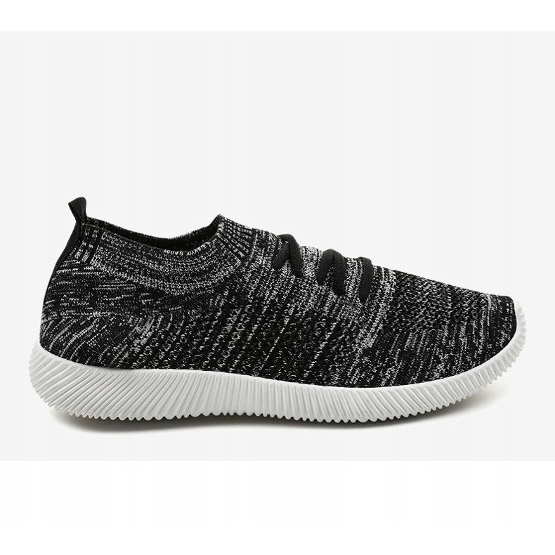 Scarpe sportive da uomo grigie LW-1801 nero grigio 2