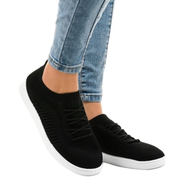 Scarpe sportive da donna nere 2969 nero 1