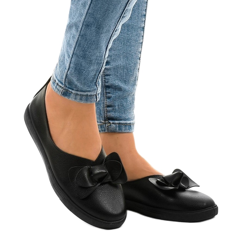Sneakers slip-on nere 8895-1 nero 1