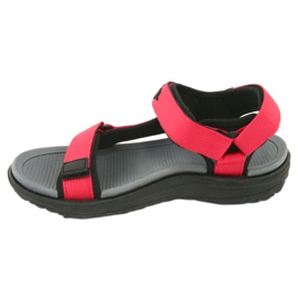 Sandali con inserto in schiuma Lee Cooper LCW-20-34-014 nero rosso 2