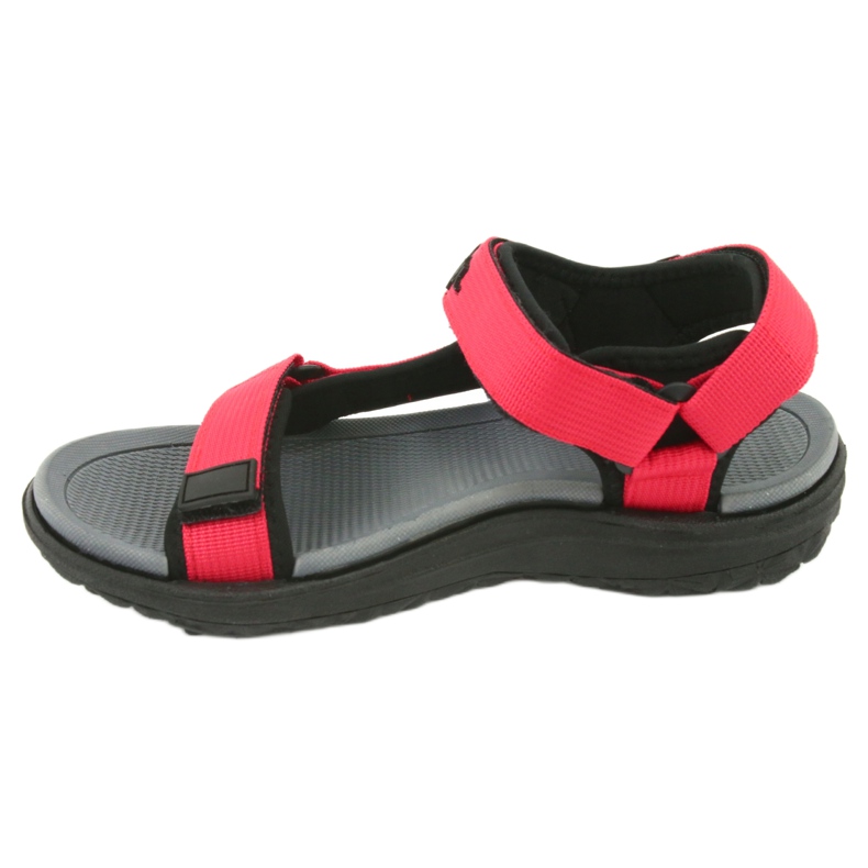 Sandali con inserto in schiuma Lee Cooper LCW-20-34-014 nero rosso 2