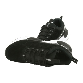 Scarpe sportive in pelle scamosciata McKey MSP1464 nero 6