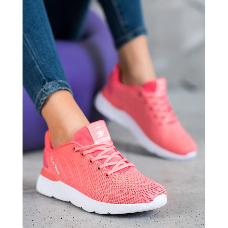 Ax Boxing Scarpe sportive traforate leggere rosa 1
