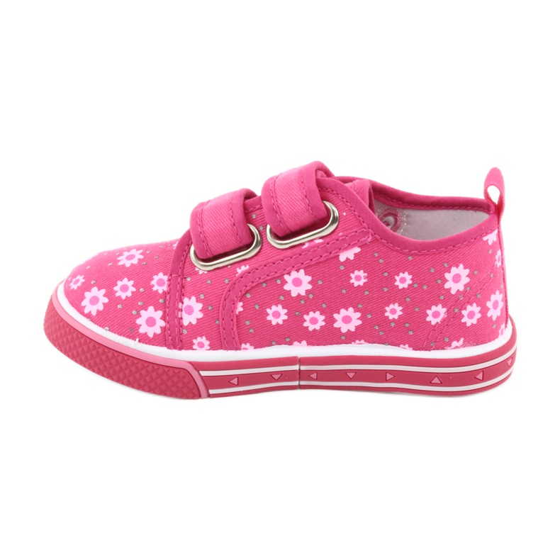 Sneaker Atletico daisy velcro rosa 2