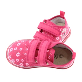 Sneaker Atletico daisy velcro rosa 5