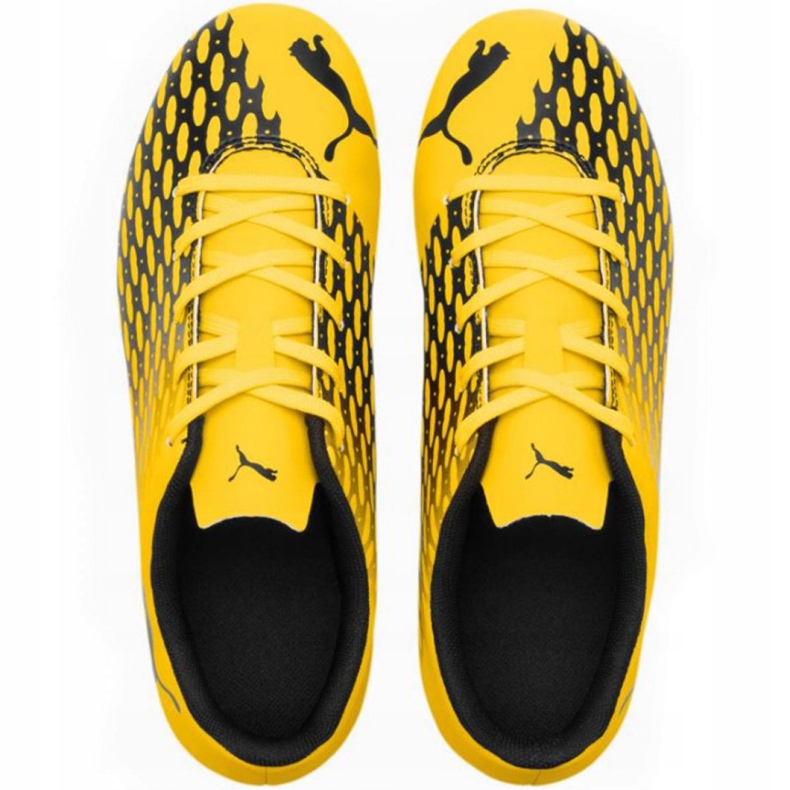 Scarpe da calcio Puma Spirit Iii Fg Jr 106070 03 giallo 1