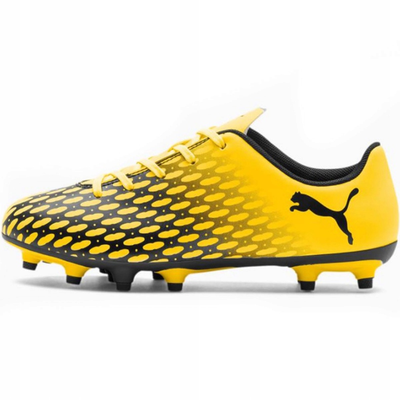 Scarpe da calcio Puma Spirit Iii Fg Jr 106070 03 giallo 2