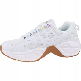 Kappa Overton Scarpe W 242672-1017 bianco 1