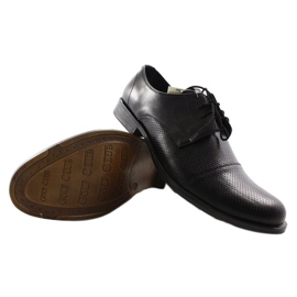 Scarpe da uomo Moskała 243/66 nere nero 3