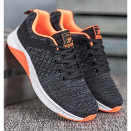 Ax Boxing Scarpe sportive in tessuto nero 1