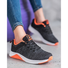 Ax Boxing Scarpe sportive in tessuto nero 2