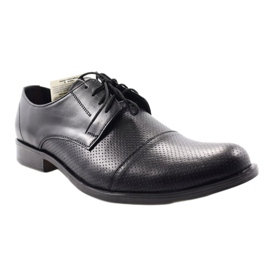Scarpe da uomo Moskała 243/66 nere nero 1