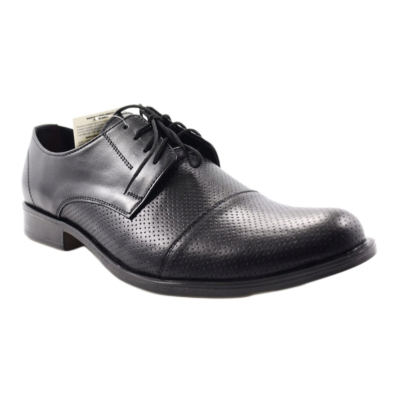 Scarpe da uomo Moskała 243/66 nere nero 1
