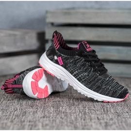 Ax Boxing Scarpe in tessuto leggero nero 1