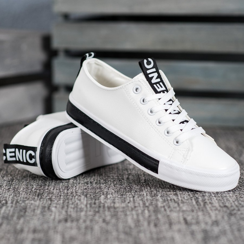Bestelle Belle scarpe da ginnastica sportive bianca nero 1