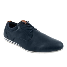 Scarpe casual da uomo blu navy 55383 1