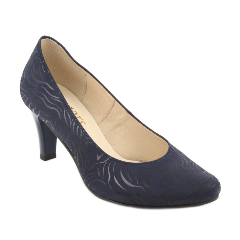 Décolleté Gregors 689 da donna blu navy 1