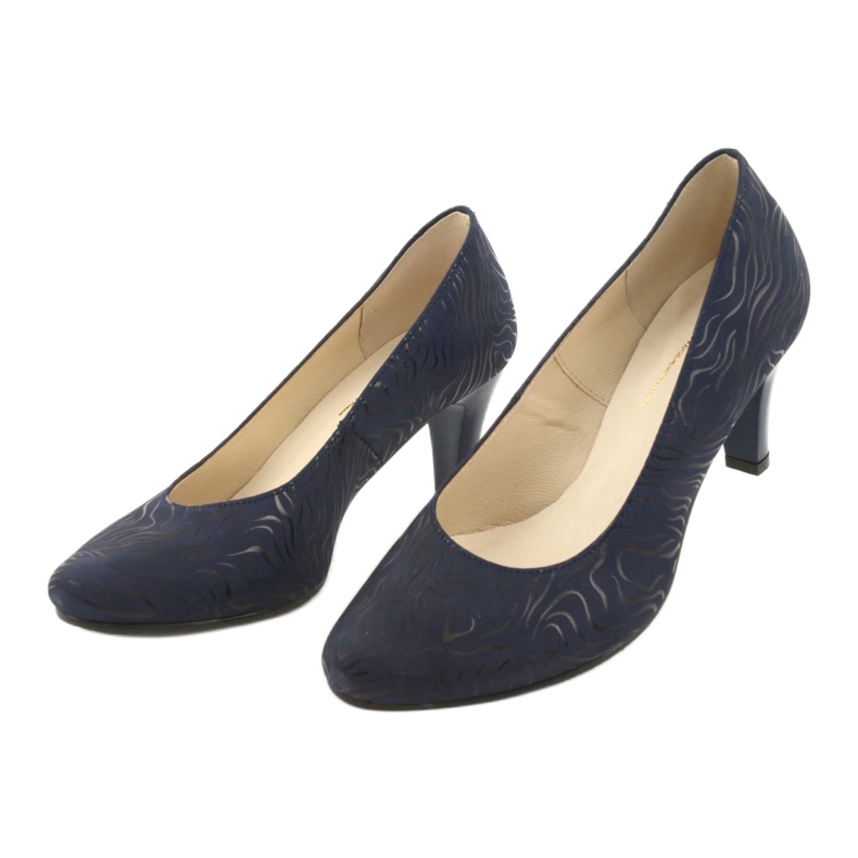 Décolleté Gregors 689 da donna blu navy 3