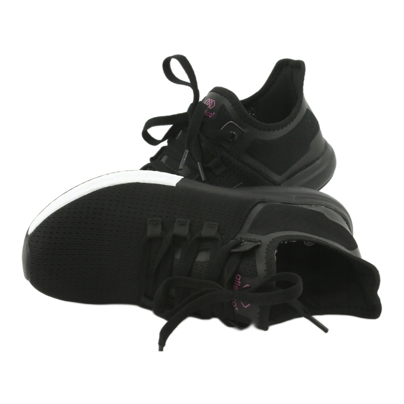 Atletico AT9618 Scarpe sportive per il tempo libero nere nero 5