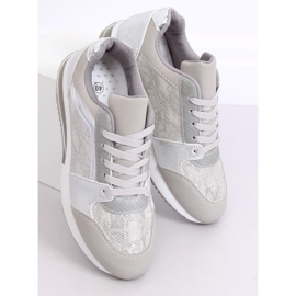 Scarpe sportive da donna argento BL206 Silver grigio 1