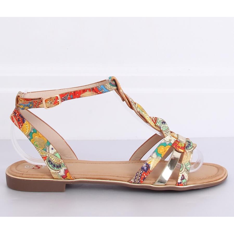 Sandali da donna arancioni JH128P Flower Orange arancia 2