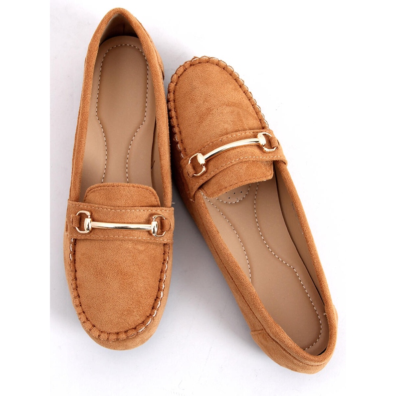Mocassini donna cammello 99-01A Camel marrone 1