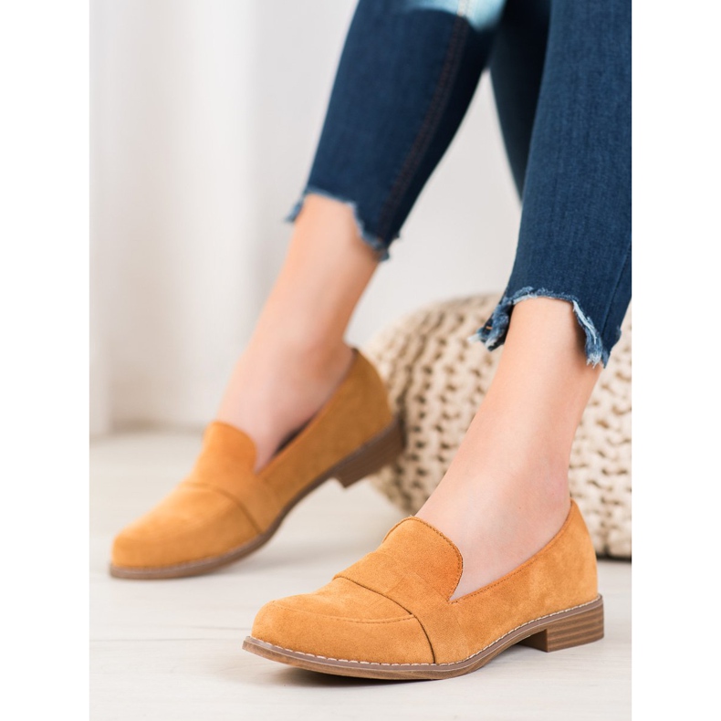 Seastar Scarpe in pelle scamosciata senza lacci marrone 1