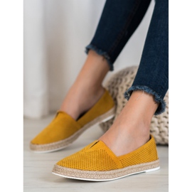 SHELOVET Slip casual giallo 1