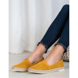 SHELOVET Slip casual giallo 2