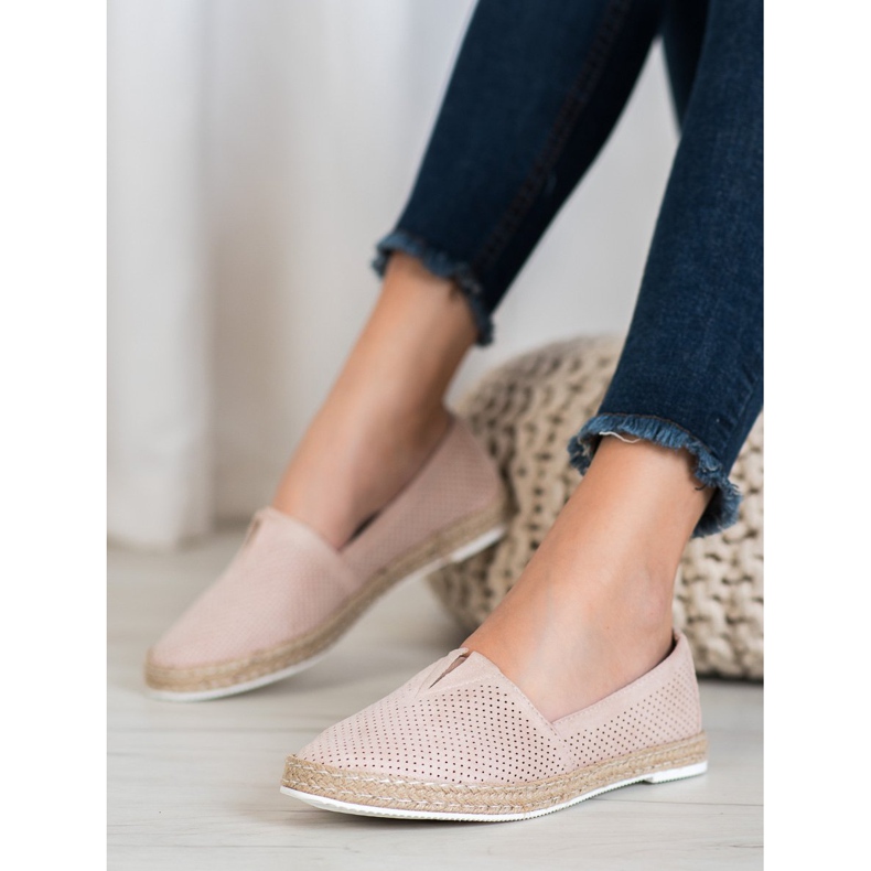 SHELOVET Slip casual rosa 1