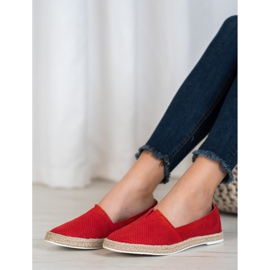 SHELOVET Slip casual rosso 2