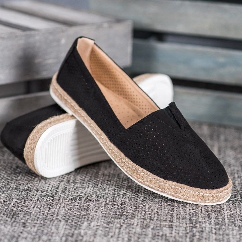 SHELOVET Slip casual nero 1
