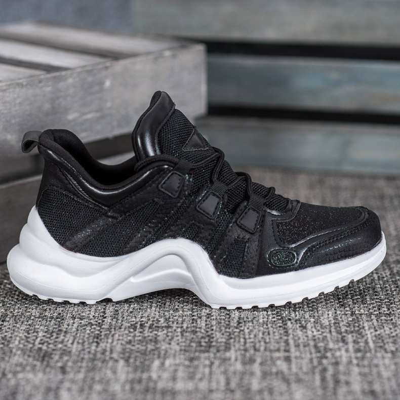 RTX WALK Sneakers Nere Con Glitter nero 2