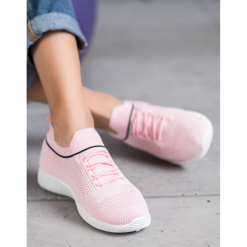 SHELOVET Scarpe sportive rosa 1