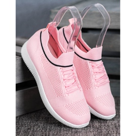 SHELOVET Scarpe sportive rosa 2
