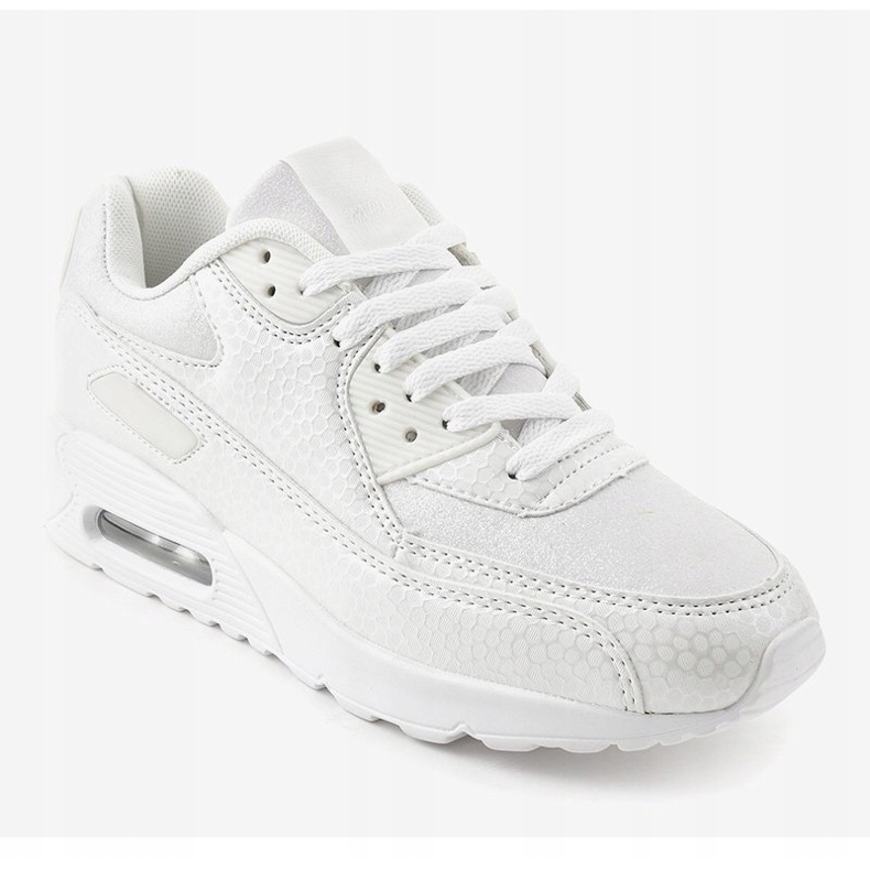 Sneakers bianche per scarpe sportive FXZ81-3 bianco 1