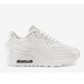 Sneakers bianche per scarpe sportive FXZ81-3 bianco 2